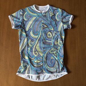 Performance Cycling Shirt Water Bottle Pockets- Size Small